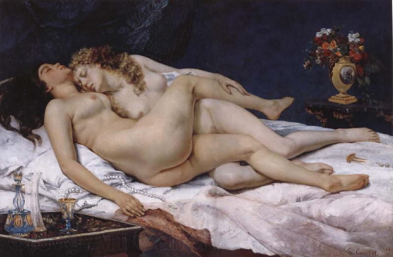 Gustave Courbet Sleep